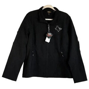 Core 365 Warm Logik Womens XL Black Full Zipper Fleece Jacket NEW